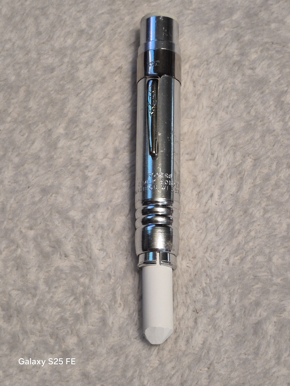Vintage W.T. Rogers Chalk Chuck Holder Madison WI